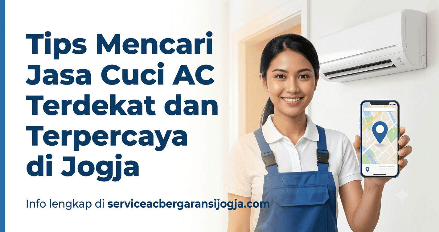 Tips Mencari Jasa Cuci AC Terdekat dan Terpercaya di Jogja