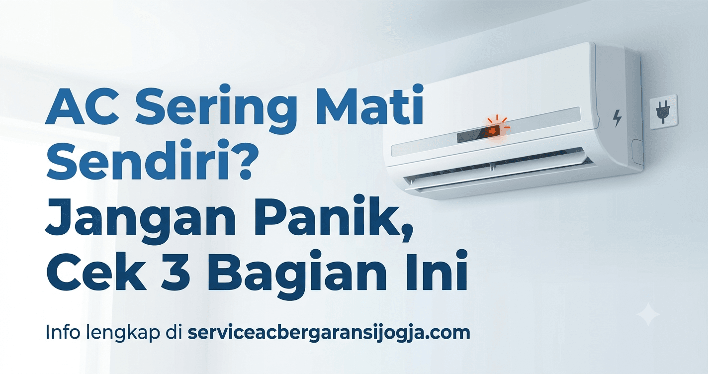 AC Sering Mati Sendiri? Jangan Panik, Cek 3 Bagian Ini