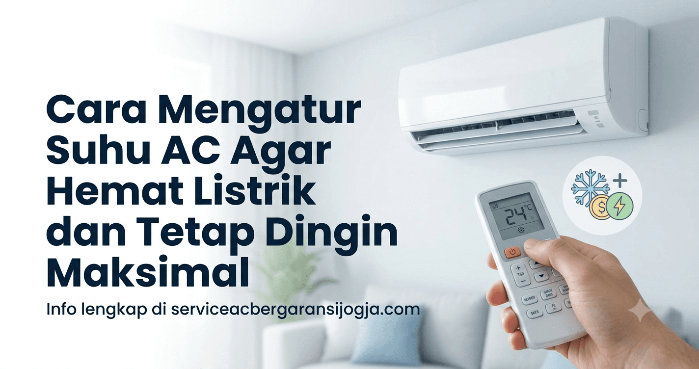 Cara Mengatur Suhu AC Agar Hemat Listrik dan Tetap Dingin Maksimal