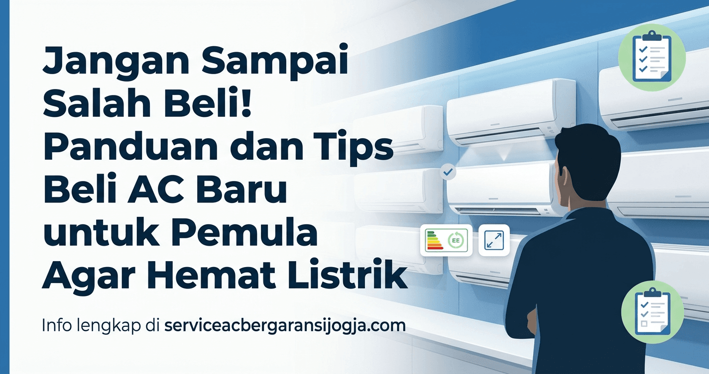 Jangan Sampai Salah Beli! Panduan dan Tips Beli AC Baru untuk Pemula Agar Hemat Listrik