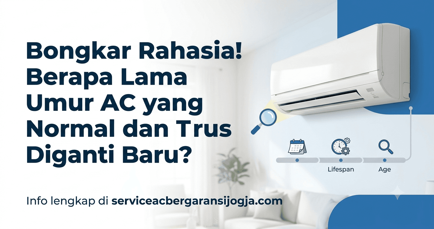 Bongkar Rahasia! Berapa Lama Umur AC yang Normal dan Tanda Harus Diganti Baru?