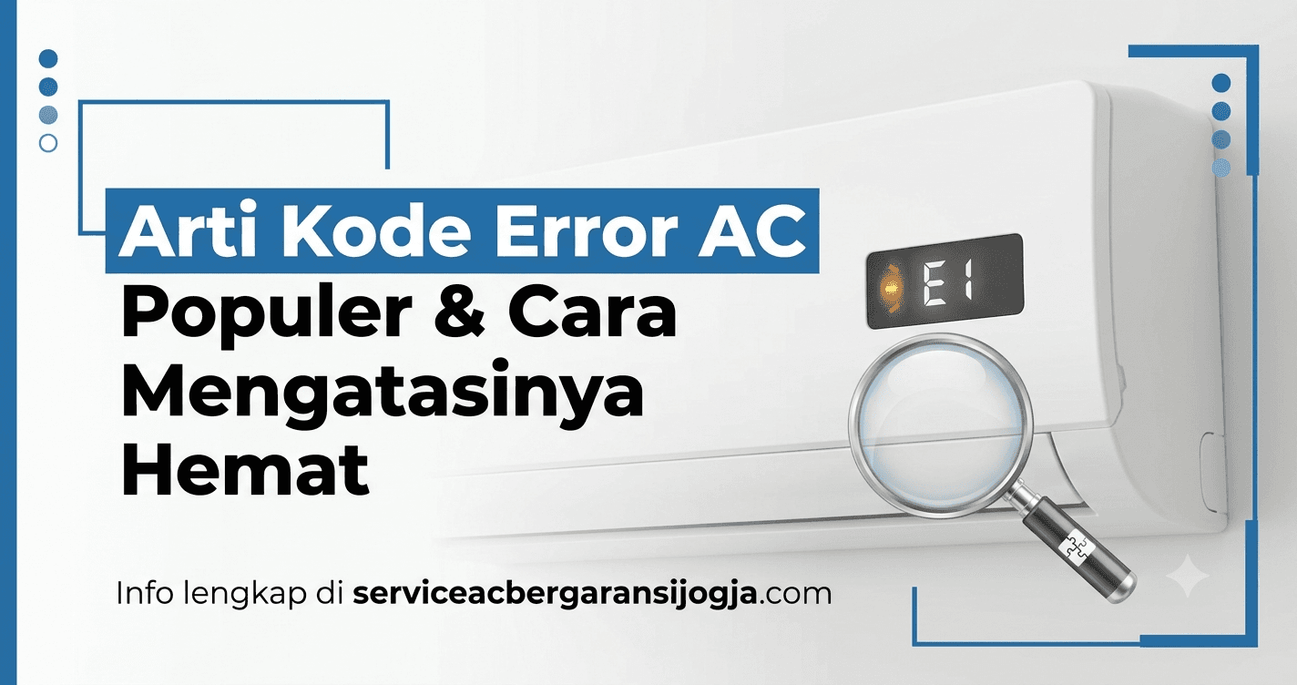Arti Kode Error AC Populer & Cara Mengatasinya Hemat