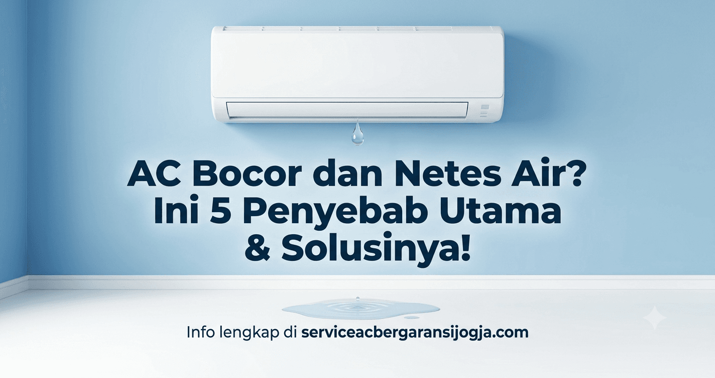 AC Bocor dan Netes Air? Ini 5 Penyebab Utama & Solusinya!