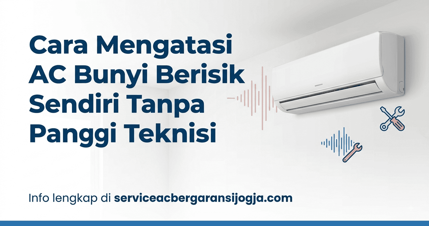Cara Mengatasi AC Bunyi Berisik Sendiri Tanpa Panggil Teknisi