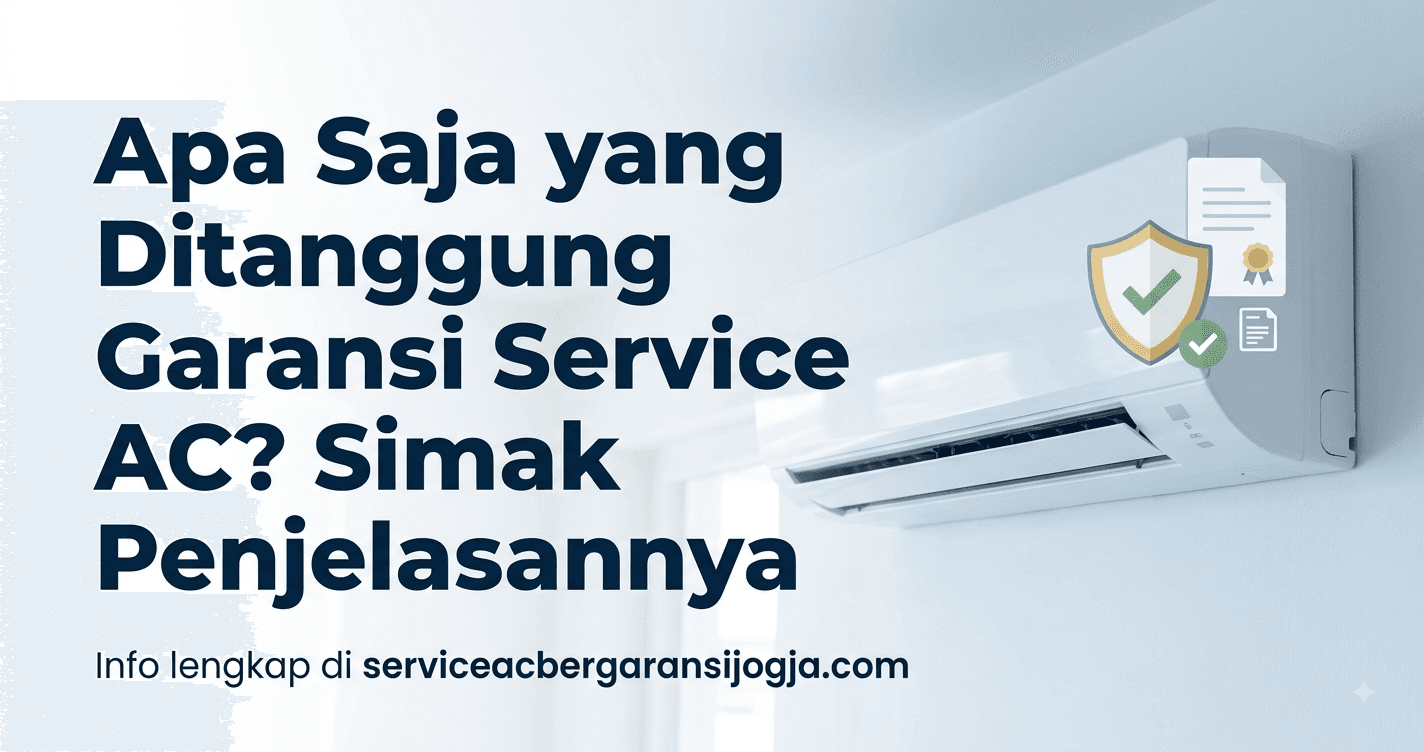 Apa Saja yang Ditanggung Garansi Service AC? Simak Penjelasannya