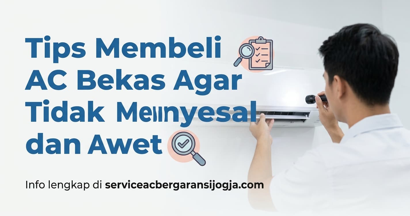 Tips Membeli AC Bekas Agar Tidak Menyesal dan Awet