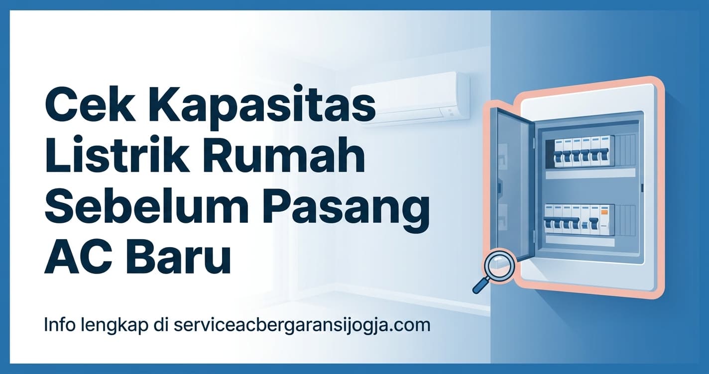 Cek Kapasitas Listrik Rumah Sebelum Pasang AC Baru