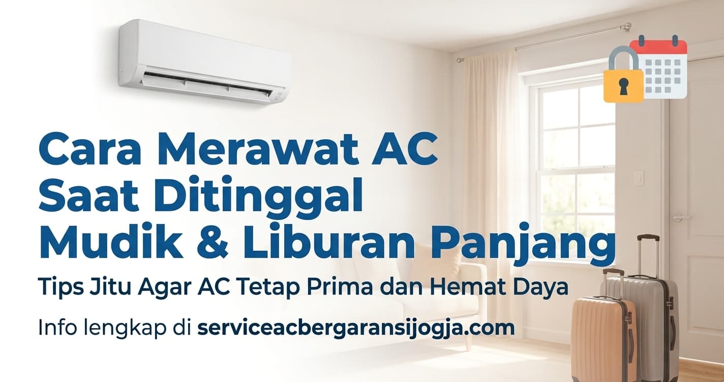 Cara Merawat AC Saat Rumah Ditinggal Mudik atau Liburan Panjang