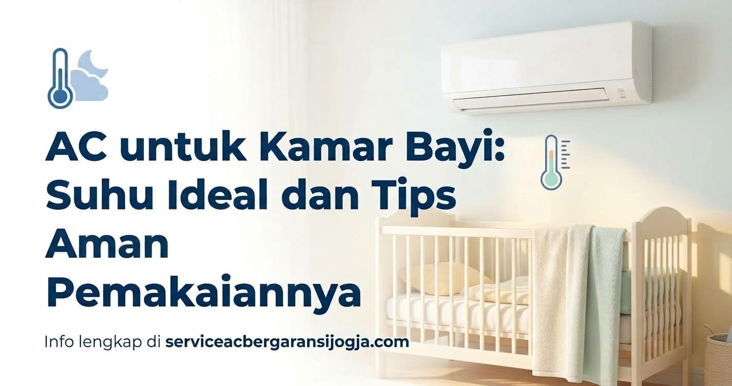 AC untuk Kamar Bayi: Suhu Ideal dan Tips Aman Pemakaiannya
