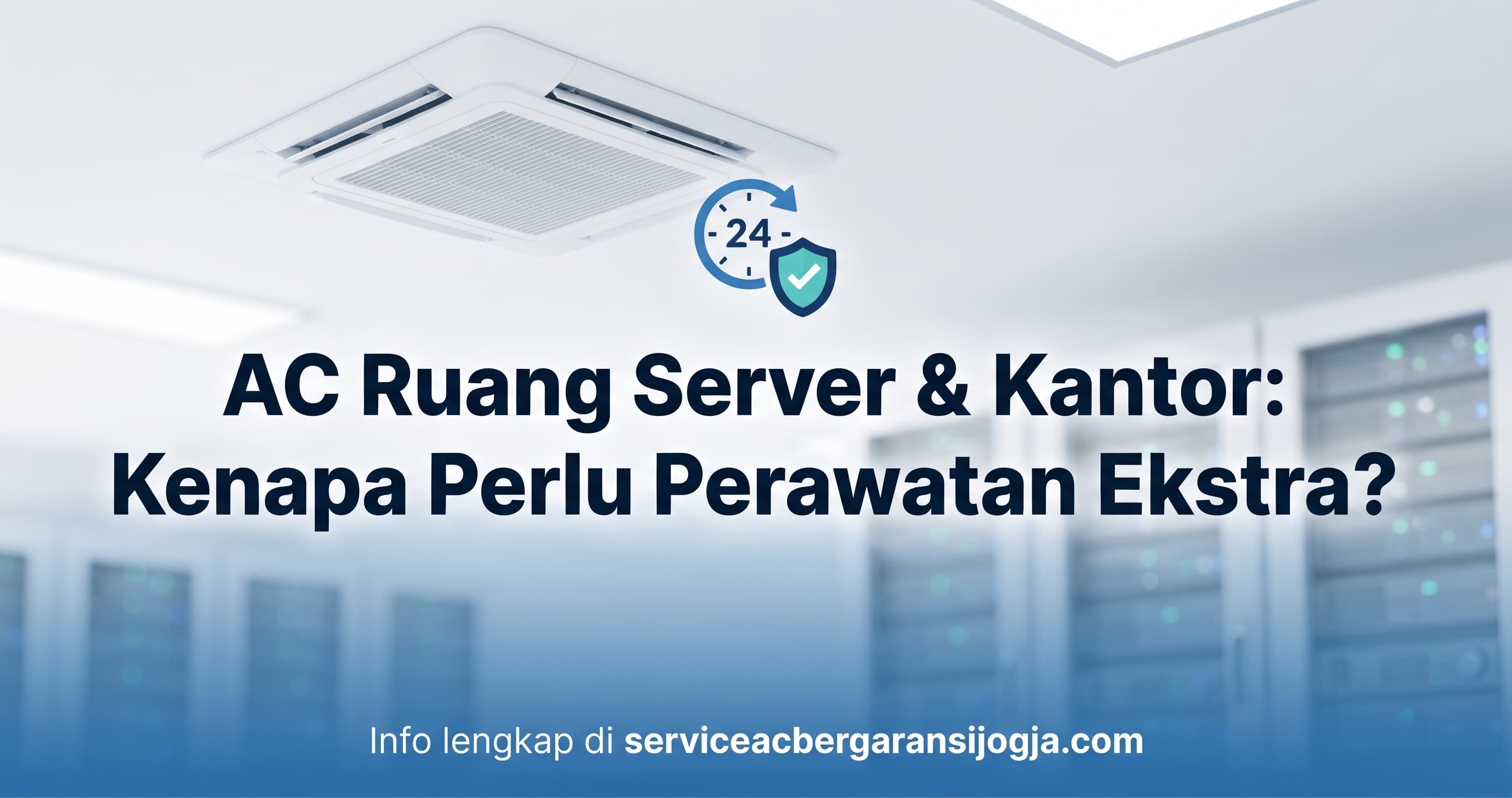 AC Ruang Server & Kantor: Kenapa Perlu Perawatan Ekstra?