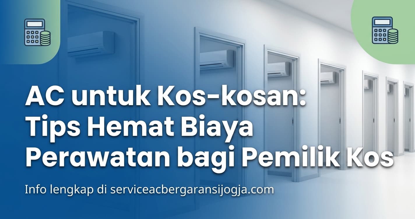 AC untuk Kos-kosan: Tips Hemat Biaya Perawatan bagi Pemilik Kos